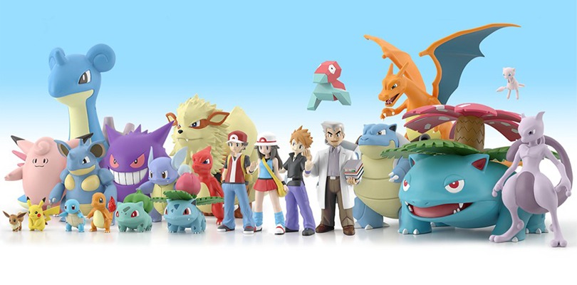 Nuove figure in scala dei Pokémon