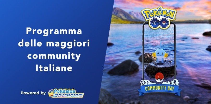 Eventi delle community italiane di Pokémon GO per il Community Day di Mudkip