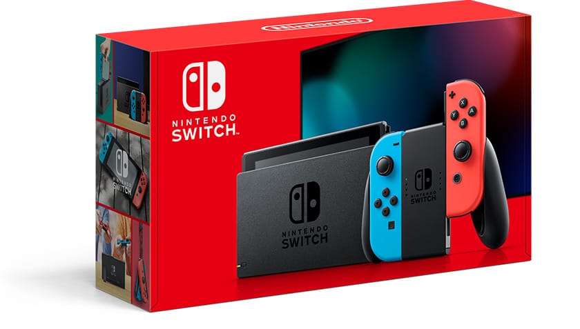 Nintendo Switch nuova confezione