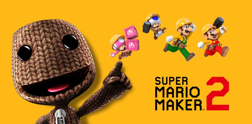 Super Mario Maker 2 arriva su PlayStation 4... Grazie a Little Big Planet 3