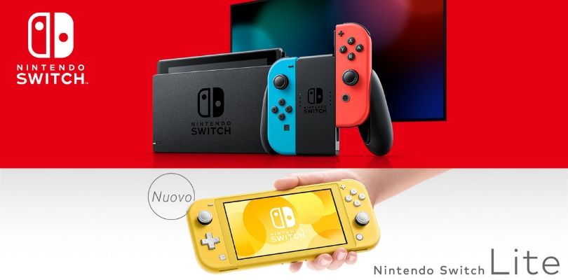 Nintendo Switch e Nintendo Switch Lite

