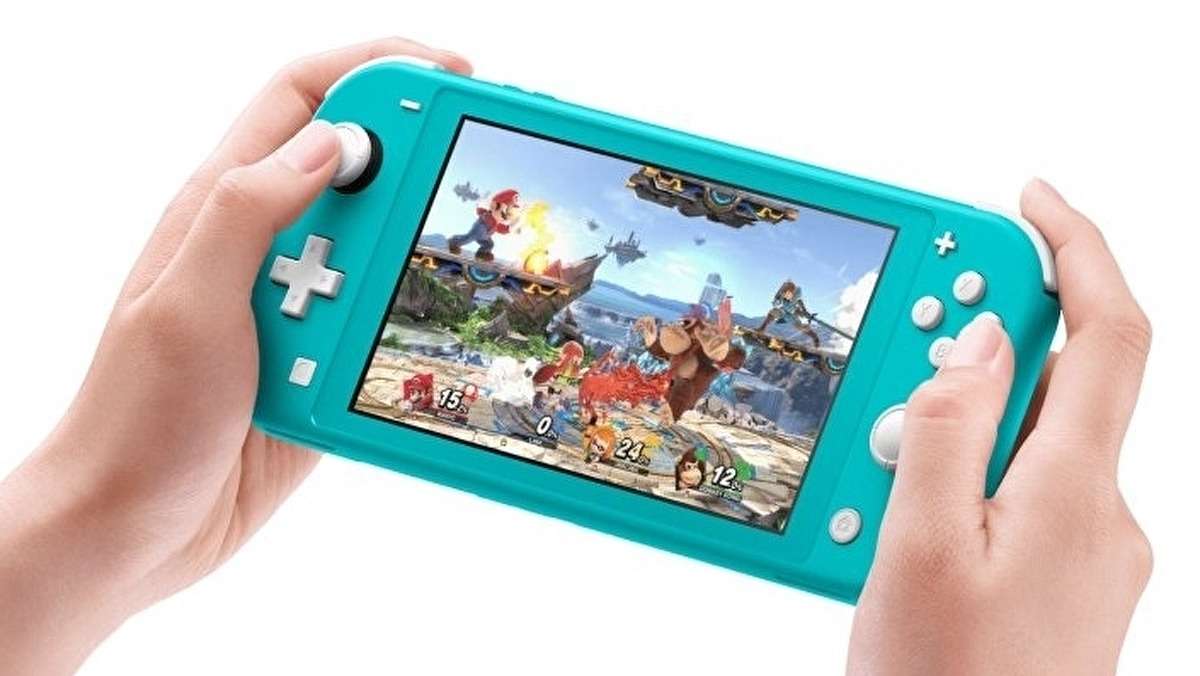 nintendo switch lite turchese