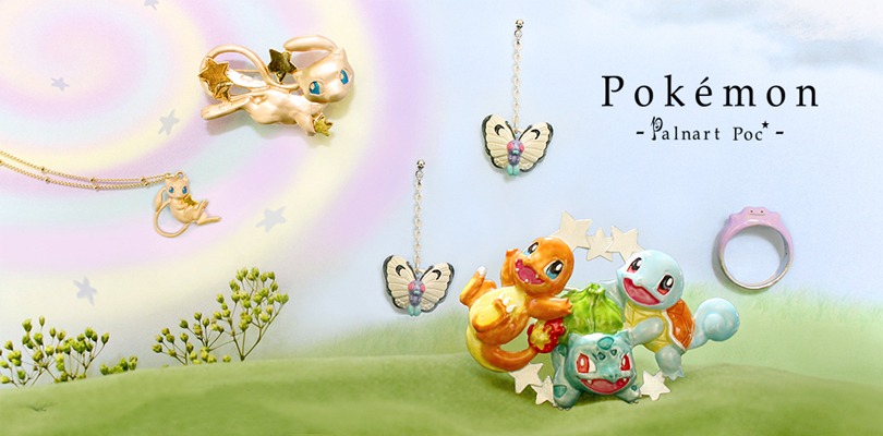 Ecco la nuova bellissima linea di pendenti, anelli e collane Pokémon firmata Palnart Poc