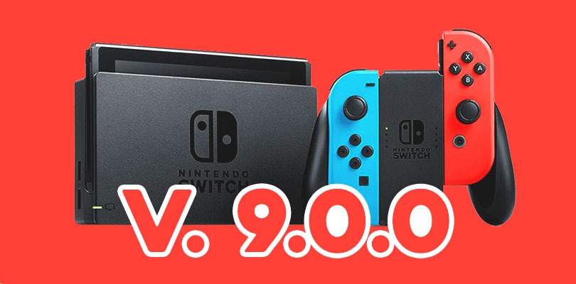 Disponibile l'aggiornamento 9.0.0 di Nintendo Switch