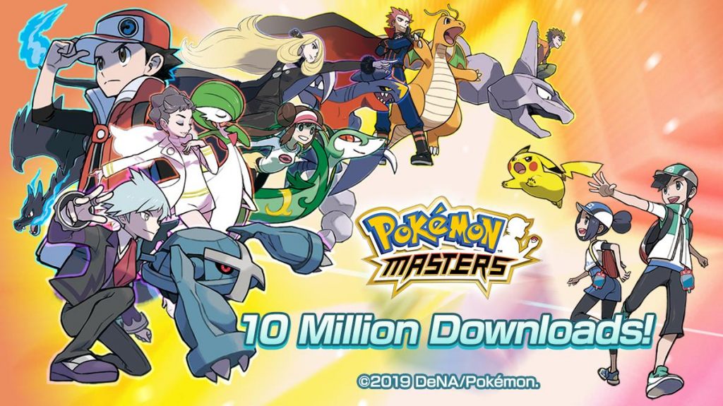 Pokémon Masters 10 milioni download