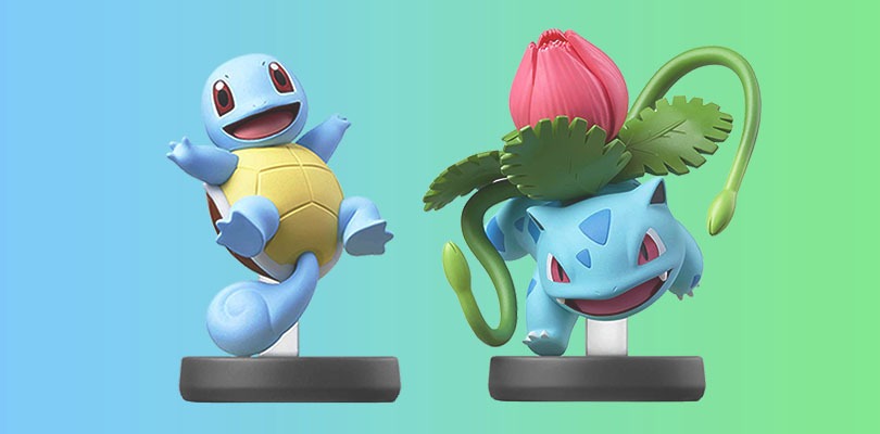 Aperti i preordini degli amiibo di Squirtle e Ivysaur su Amazon