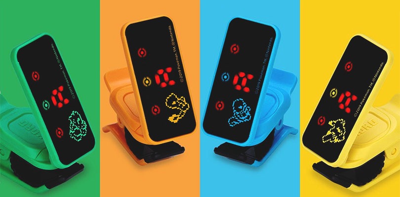 KORG rilascia accordatori e metronomi Pokémon