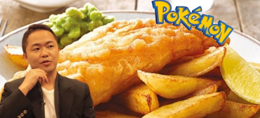 Masuda adora il Fish&Chips e lo vuole trasformare in Pokémon!