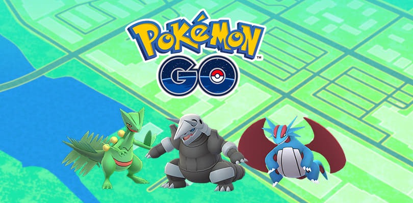 Le evoluzioni finali dei Pokémon di Hoenn sono disponibili allo stato selvatico su Pokémon GO