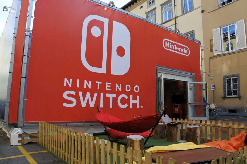 Padiglione Nintendo a Lucca Comics & Games