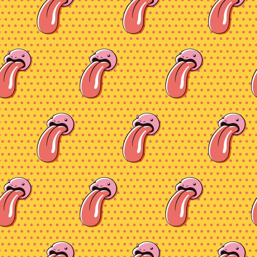 Pattern Lickitung camicie Pokémon