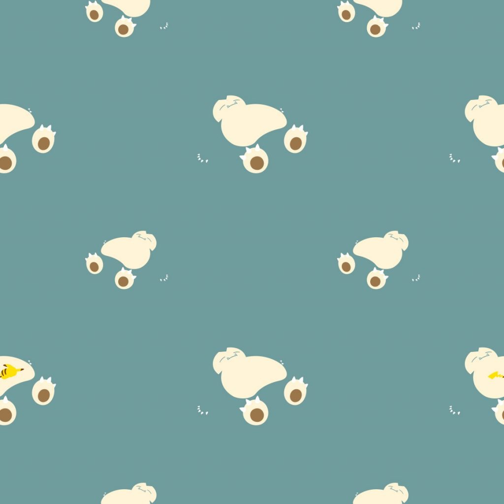 Pattern Snorlax camicie Pokémon