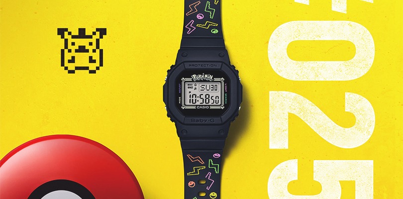 Presentato l'orologio Casio dedicato a Pikachu