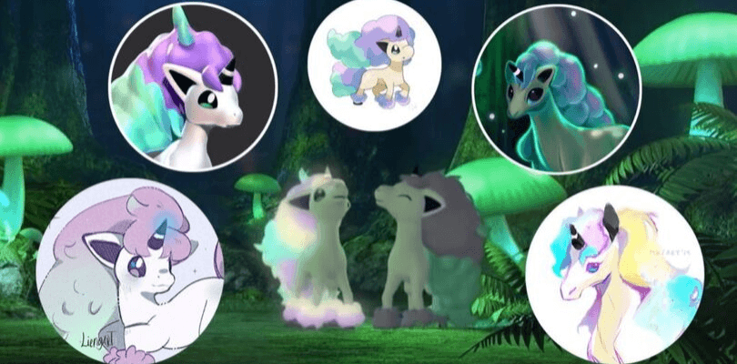 Scopri le prime fan art dedicate a Ponyta Forma Galar