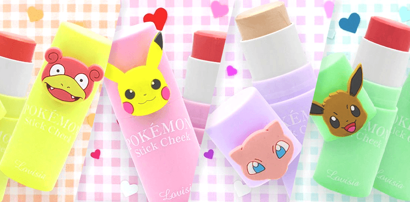 Monosense rilascia una nuova linea di cosmetici a tema Pokémon