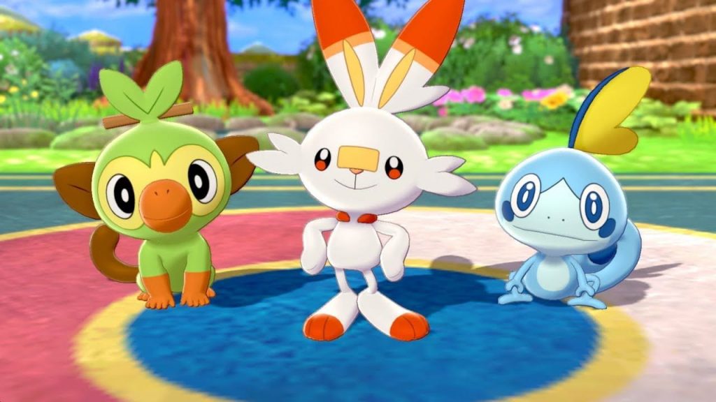 introduzione di Pokémon Spada e Scudo: scelta del Pokémon iniziale