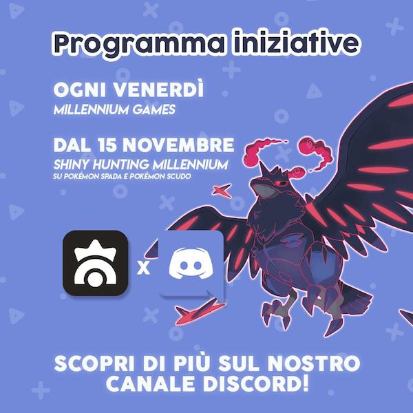 programma iniziative Discord