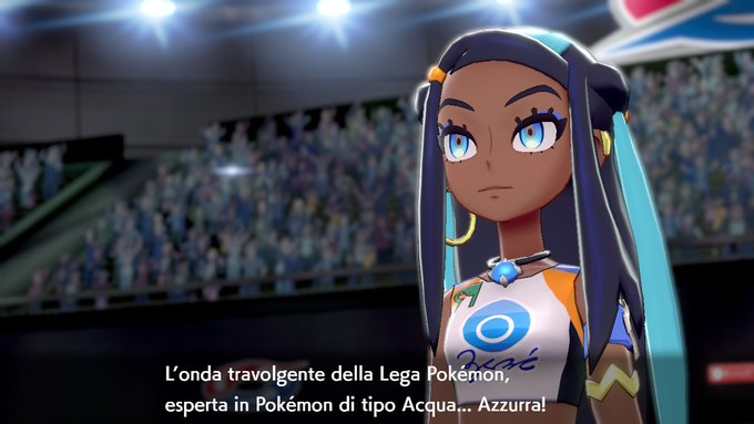 Azzurra Capopalestra di Pokémon Spada e Scudo