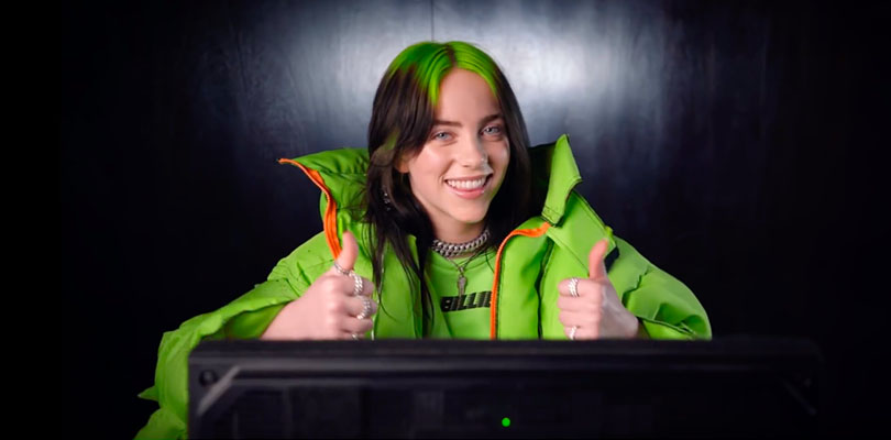 Billie Eilish prova insieme ad alcune fan il nuovo Just Dance 2020!