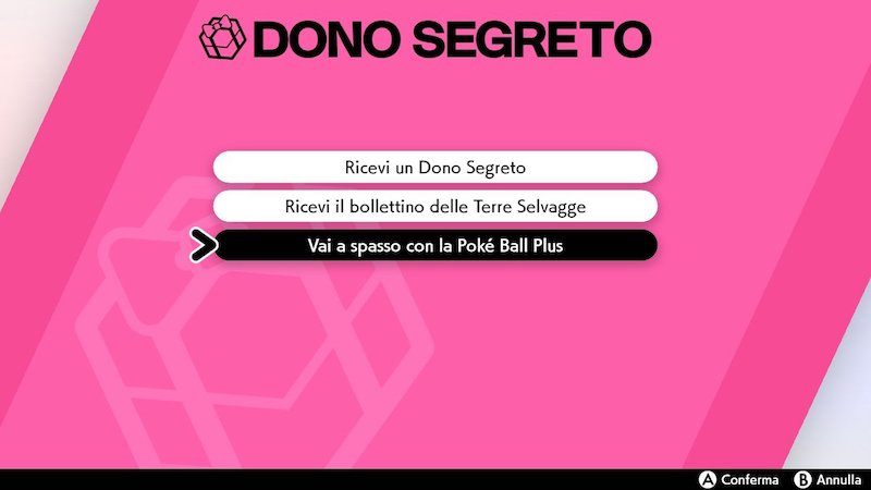 Dono Segreto in Pokémon Spada e Scudo