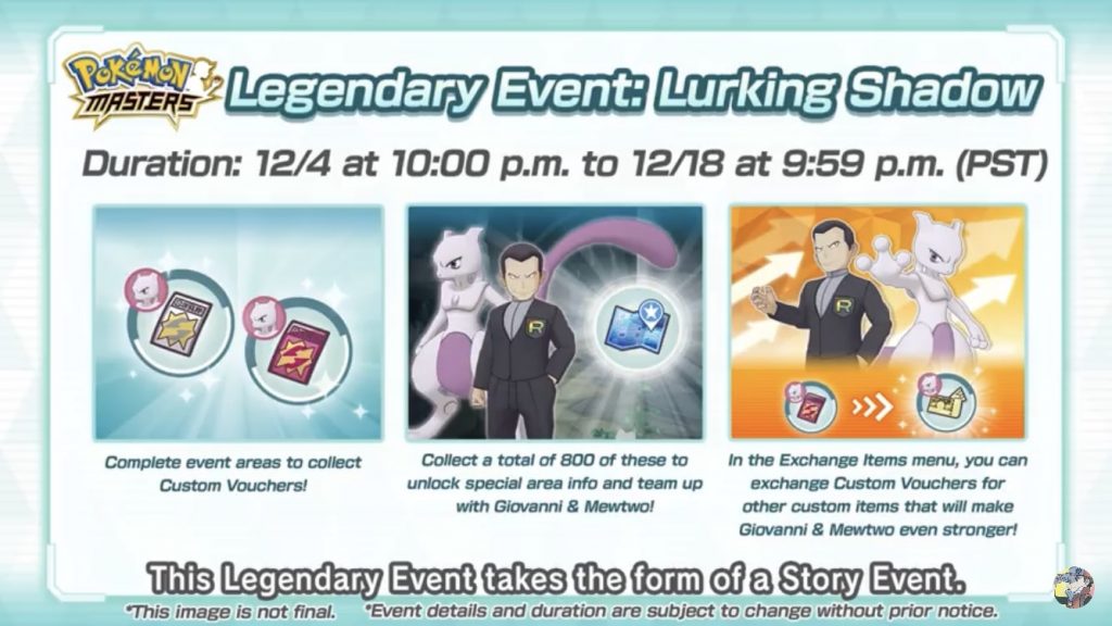 Evento Giovanni e Mewtwo