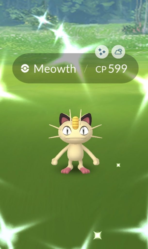 Meowth cromatico - evento Team GO Rocket