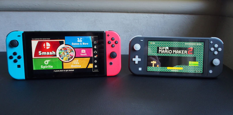 Nintendo Switch Lite a confronto