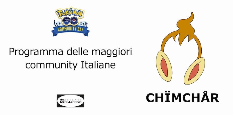 Eventi delle community italiane di Pokémon GO per il Community Day di Chimchar