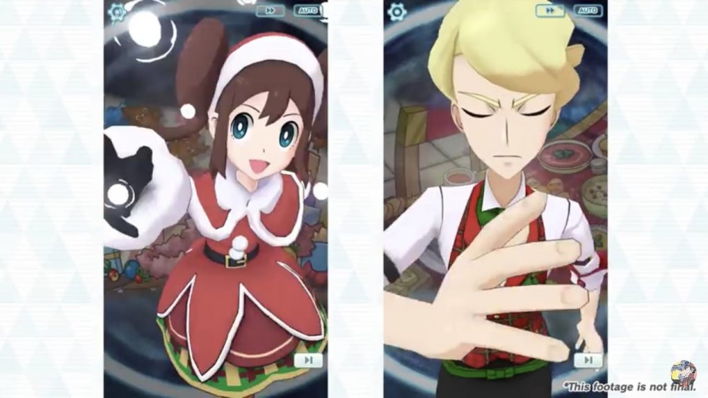 Pokémon Masters evento natalizio