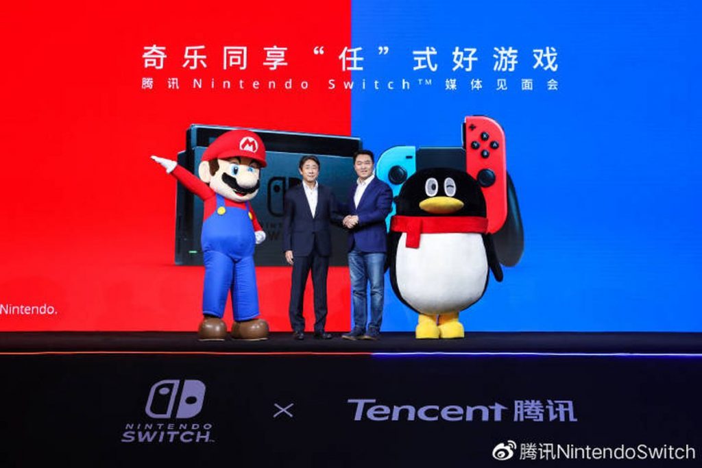 Tencent e Nintendo