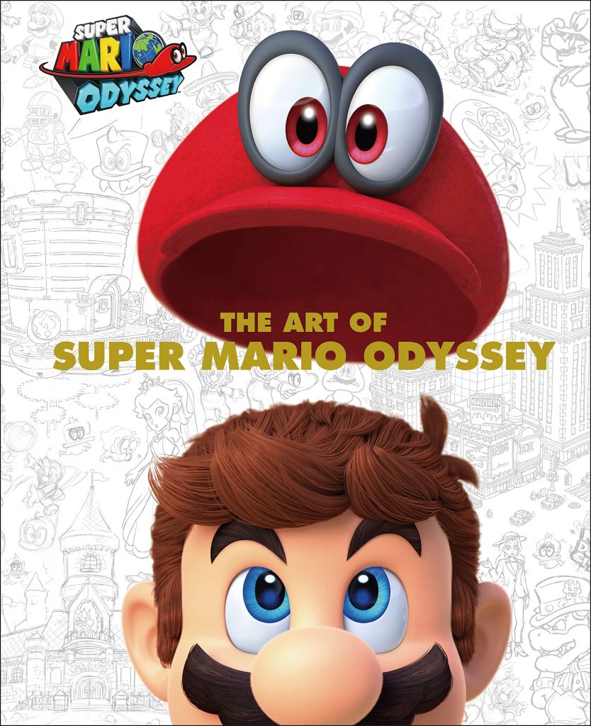 Copertina dell'Artbook The Art of Super Mario Odyssey