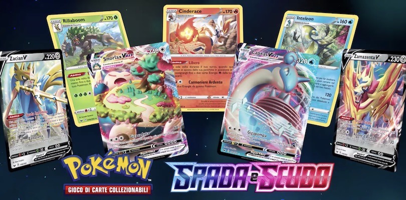 carte GCC Pokémon Spada e Scudo
