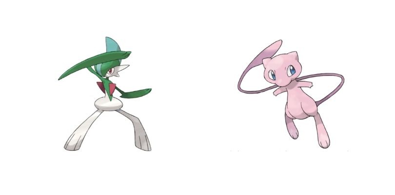 Gallade Mew Ricordamosse Spada Scudo