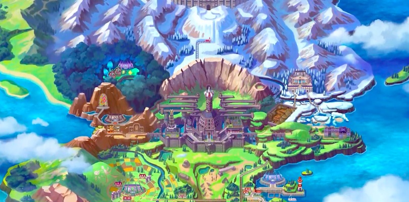 Le mappe di tutte le regioni Pokémon appaiono nella nuova serie animata