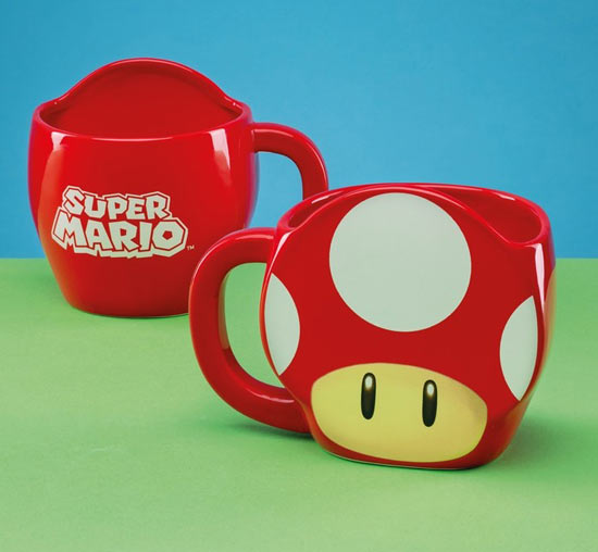 regali Nintendo tazza fungo