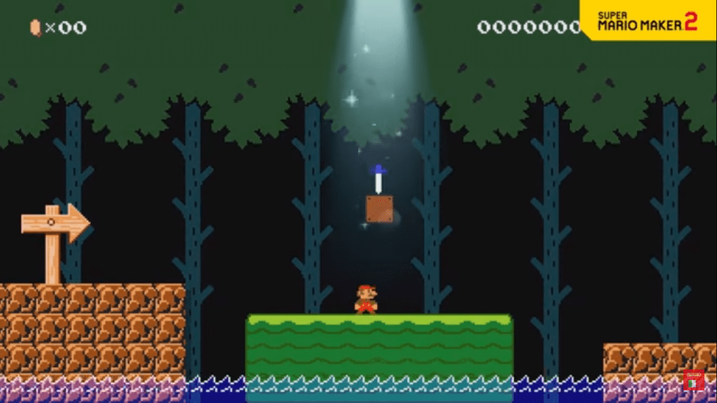 Super Mario Maker 2 spada suprema