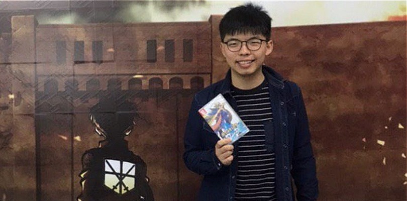 Joshua Wong, il leader delle proteste di Hong Kong, ha scelto Pokémon Spada