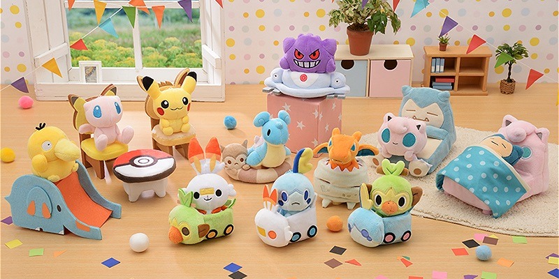 Svelate le Pokémon Dolls di Grookey, Scorbunny e Sobble e molti nuovi peluche