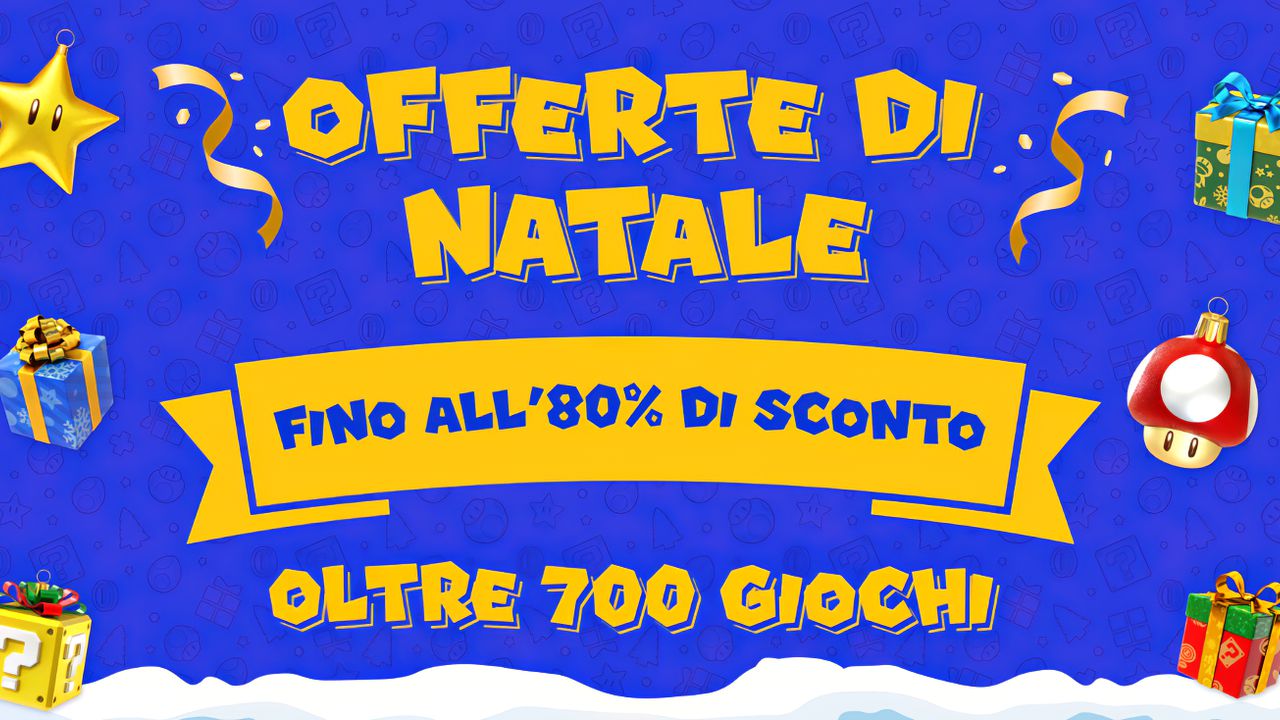 Arrivano le super offerte di Nintendo per Natale: fino all'80% di sconto su tanti titoli!