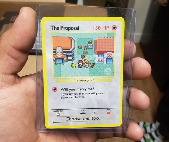 matrimonio Pokémon carta