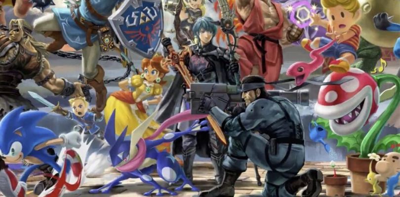 Super Smash Bros. Ultimate aggiorna l'artwork del roster con i suoi 80 combattenti