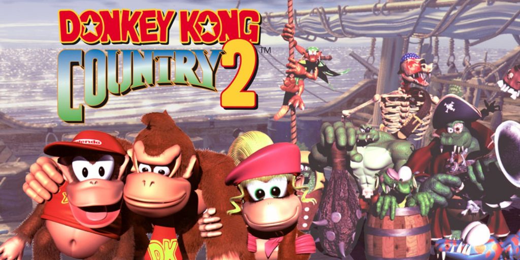 Donkey Kong Country 2 si classifica al secondo posto della graduatoria Donkey Kong giochi.