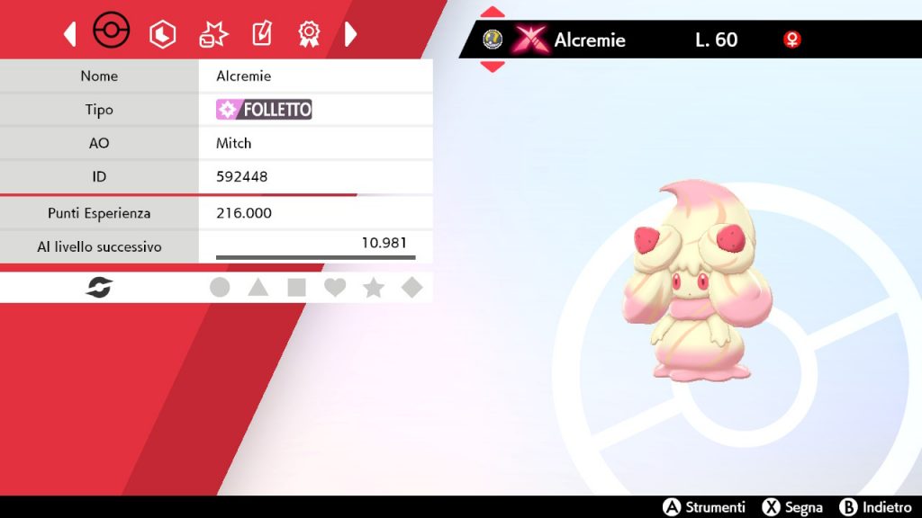 Alcremie è diventato Gigamax