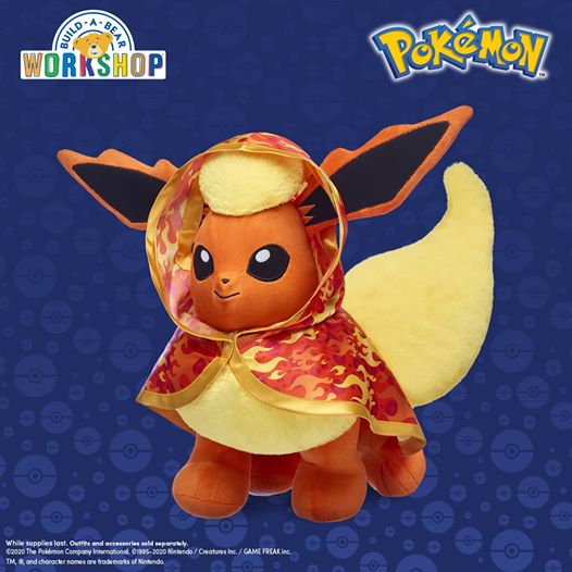 Flareon Build-A-Bear.