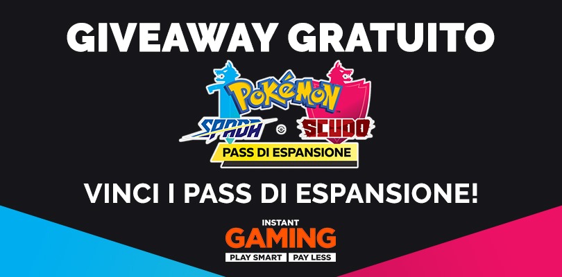 GIVEAWAY: vinci subito il PASS DI ESPANSIONE di Pokémon Spada e Scudo