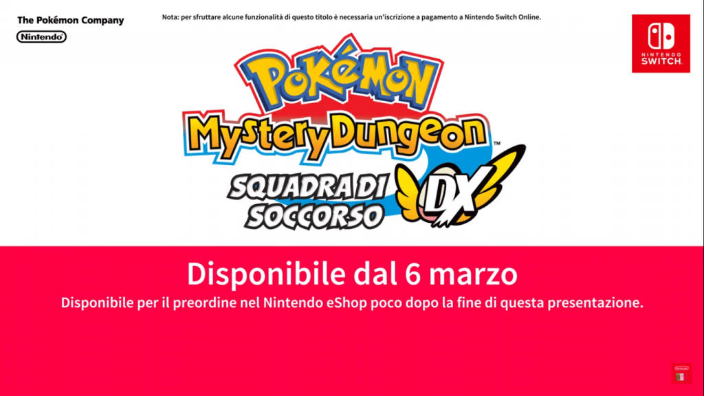 demo Pokémon Mystery Dungeon DX