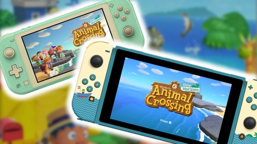 Ecco come alcuni artisti hanno immaginato Nintendo Switch Lite a tema Animal Crossing