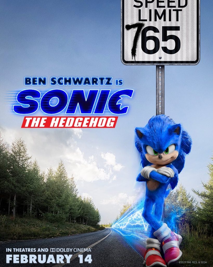 Poster Sonic - il film