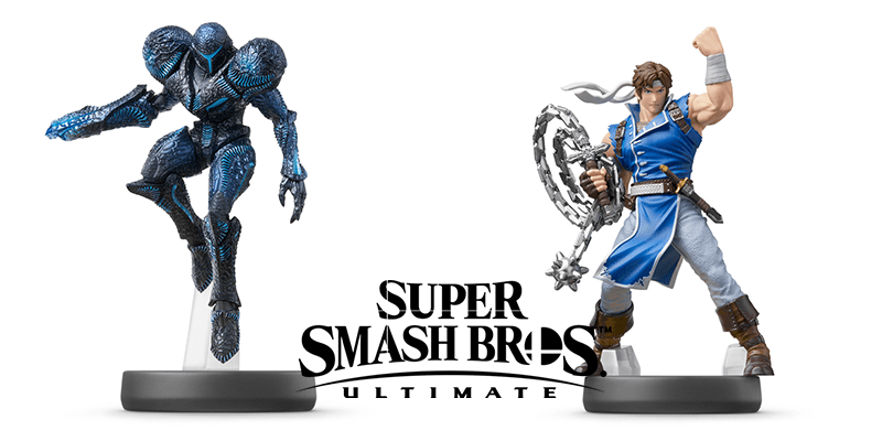 Smash Bros. Ultimate: supporto per gli amiibo di Richter e Samus Oscura con la versione 6.1.1