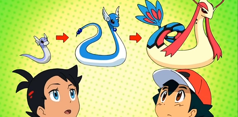 La serie animata Pokémon riconosce la stranezza della linea evolutiva di Dragonite